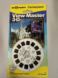 Walt Disney World, Fantasyland, View-Master 3-D Reel Set , Sealed, 1988 - Picture 1 of 2