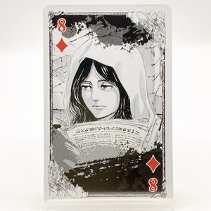 Tarjeta de juego Pieck Finger Attack on Titan The Exhibition Diamond 7 Japón Envío gratuito - Imagen 1 de 8