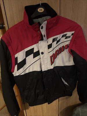 Vintage 1980’s 1990’s Dainese Retro Bikers Jacket Material Size 46 Motorbikes - Image 1 of 2