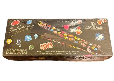 ROYALE Genius EMOJI 1.25" PLACA CERÁMICA PLANCHA PLANCHA PLANCHA PLANCHA PLANCHA SELLADO NUEVO EN CAJA Foto 1 de 4