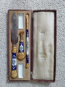 Antique French Writing Set - Picture 1 of 6