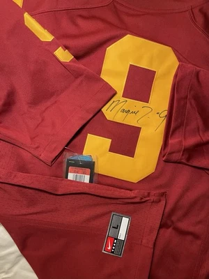 Camiseta deportiva autografiada/firmada de Marquise Lee de la USC Foto 1 de 4