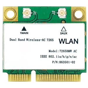 Adaptateur LAN WiFi 1200M double bande 2.4G 5Ghz Bluetooth 4.2 Gigabit LAN pour4396 - Photo 1/8