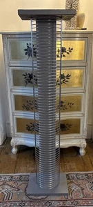 Wood Metal CD Rack Holds 65 Good Condition - Picture 1 of 7