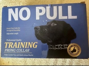Mayerzon No Pull Training Heavy Duty Prong Dog Collar sz. Large 18-22" Neck New - Picture 1 of 13