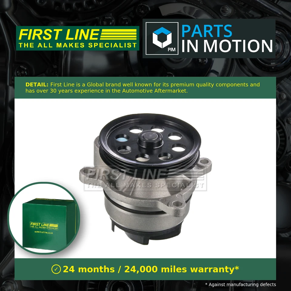 Water Pump fits FORD TRANSIT CUSTOM V362 2.0D 2015 on Coolant Firstline 2007946 - Image 1 of 4