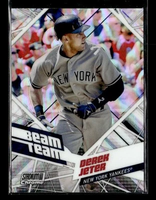 2021 Stadium Club Chrome #BTC-1 Derek Jeter Beam Team New York Yankees - Image 1 of 2