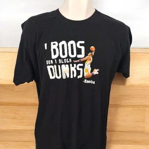 kobe bryant Boo's Don't Block Dunks Men's Shirt Size Large Basketball Icon Mamba - Picture 1 of 12