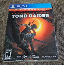 Shadow of The Tomb Raider - Limited Steelbook Edition (Playstation 4, 2018)