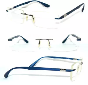 RAY BAN BRILLE RANDLOS BLAU RB 8724 1217 GESTELL 8725 TITAN FLEX 8402 8703 ETUI - Bild 1 von 5