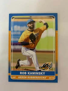 Rob Kaminsky 2019 Akron Rubber Ducks Team Card - Picture 1 of 1