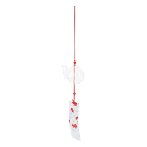 1PC Glass Pendant Wind-bell Wind Chime Japanese Style Hanging Ornament - Picture 1 of 12