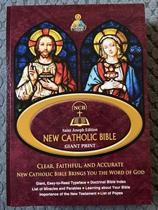 St. Joseph Neu Katholische Riesendruck Bibel (NZB) braun, Softcover - Bild 1 von 4