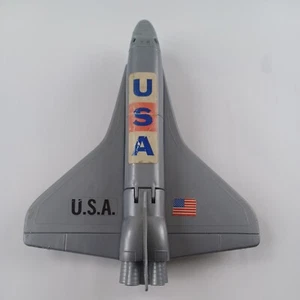 Vintage Processed Plastic Co. 9” Space Shuttle Toy USS Enterprise Made In USA - Picture 1 of 6