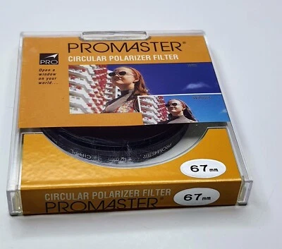 Genuine Pro 67mm Circular Polarizer CPL Glass Lens Filter Japan Polarizing PL-C - Image 1 of 3