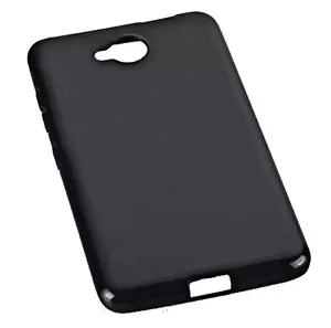 Funda oscura de silicona TPU para móvil negra para modelos de Microsoft - Imagen 1 de 13