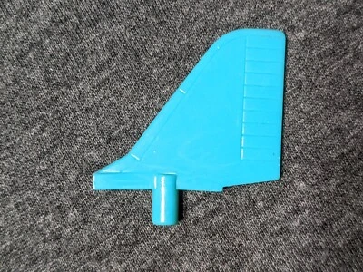 Vintage G2 TRANSFORMERS Genuine Parts RAMJET Left VERTICAL TAIL FIN Wing Part - Image 1 of 2