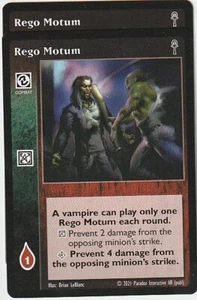 Rego Motum x2 5th Edition VTES Jyhad - Picture 1 of 1