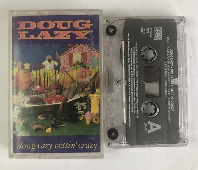 Doug Lazy- Doug Lazy Gettin Crazy- Cassette Tape 1990s Hip Hop Rap Foto 1 de 4