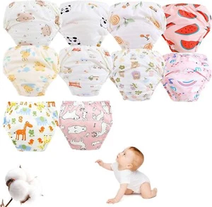 6pcs Upairy Potty Training Underwear Pants for Boys Girls,Breathable Washable UK - Picture 1 of 18