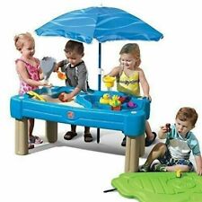 Step2 Cascading Cove Sand and Water Table with Umbrella - 850900