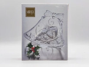 Clear Christmas Bell Candy Dish Celebrations by Mikasa - Imagen 1 de 3