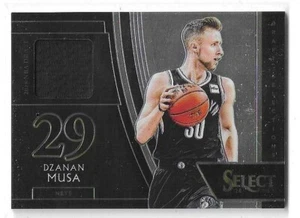 2018-19 SELECT DZANAN MUSA PLAYER WORN MATERIALS #DS-DZM BROOKLYN NETS  - Picture 1 of 2