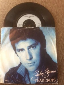 SHAKIN' STEVENS TEARDROPS 1984 UK EPIC 7" 45 A 4882 - Picture 1 of 1