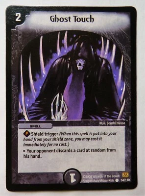 CARTE DUEL MASTERS Ghost Touch 54/110   ANGLAIS neuve - Photo 1/2