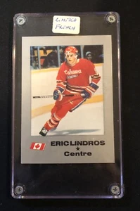 Eric Lindros 1989-90 Oshawa Generals No. 6054 Of 700 VERY RARE (Limited French) - Picture 1 of 2