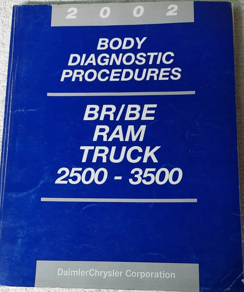 Camión Ram BR/BE 2500-3500 2002 carrocería procedimientos de diagnóstico  Foto 1 de 1