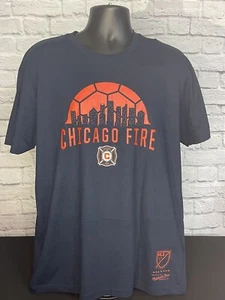 Herren Mitchell and Ness MLS Chicago Fire FC. Marineblau Größe Large - Bild 1 von 4