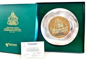 Disney Snow White Golden Anniversary Commemorative Plate Limited Edition - Picture 1 of 8