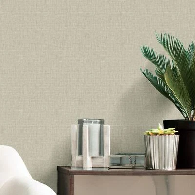 Belgravia Décor Giorgio Texture Beige Naturel Crème 8104 Peint Hessian-Like - Photo 1/2