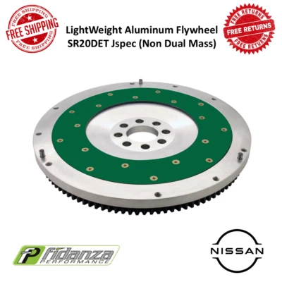 Volante de aluminio ligero Fidanza para Nissan SR20DET Jspec (sin doble masa) Foto 1 de 4