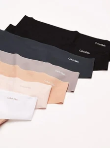 Calvin Klein Women's Invisibles Seamless Thong Panties, 7 Pack - Picture 1 of 2