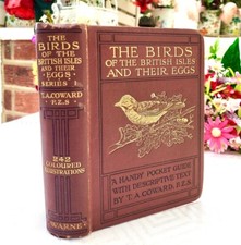1919 1ST EDN S1 Book - THE BIRDS OF THE BRITISH ISLES AND THEIR EGGS T A Coward