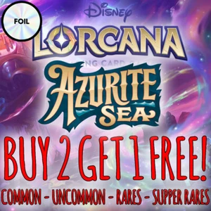 Disney Lorcana Azurite Sea - Single cards - FOIL - Picture 1 of 86