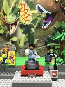 Lego Jurassic World Mini Figure Collection Series Simon Masrani Jw003 / 2015 - Picture 1 of 9