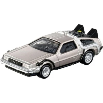 Takara Tomy Tomica Premium Unlimited 07 Back to the Future DeLorean JAPAN - Image 1 of 4