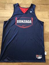 Gonzaga Bulldogs Used Reversible Nike Practice Jersey Zags Game #43 sz XXL NCAA