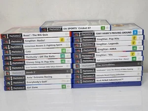 PS2 Playstation 2 - 23 Game Bundle - PAL - Most Have Manuals - Good Condition - Picture 1 of 13