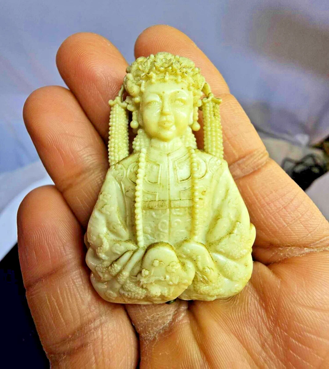 中国 玉石の彫り物 天馬 中国 玉石翡翠彫刻 霊芝刻 置物 約504g M R8241 天馬様専用 中国