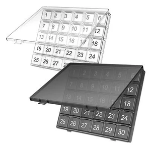 Monthly Pill Organizer 30 Days Portable Pill Box Container Large Compartments - Picture 1 of 14