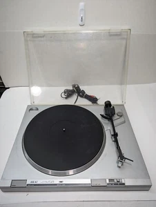 VTG Akai AP-D2 Direct Drive Turntable Vintage Vinyl Record Player TC150EP Cart. - Picture 1 of 9