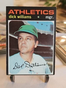 1971 TOPPS BASEBALL #714 DICK WILLIAMS!! HIGH GRADE HIGH NUMBER NM-MT - Picture 1 of 3