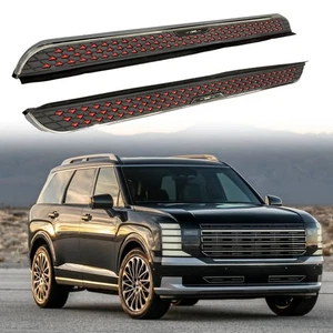Running Board Side Step Pedals Nerf Bar Fit for Hyundai NEW Palisade 2026 2pcs - Picture 1 of 23