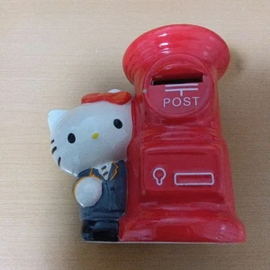 Salvadanaio postale retrò salvadanaio Sanrio Hello Kitty versione limitata dal GIAPPONE - Foto 1 di 10