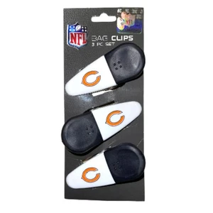 Chicago Bears Dreierpack Magnet Chip Clip Set NFL Football Spieltag Snack - Bild 1 von 3