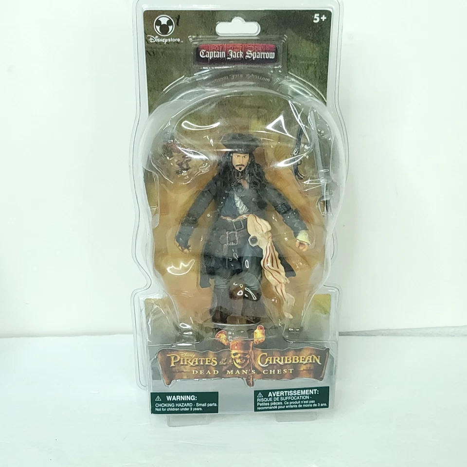 Captain Jack Sparrow Pirates of The Caribbean Dead Mans Chest Action Figure